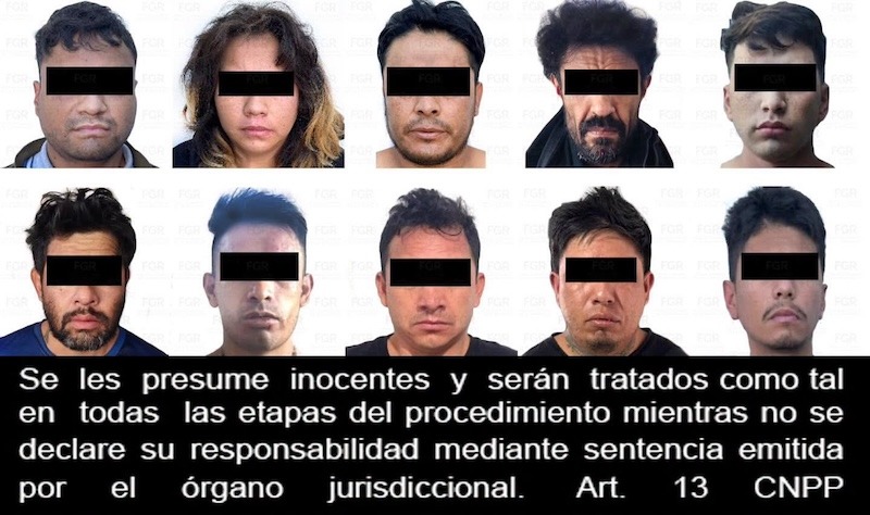Vinculan a proceso a 10 detenidos tras cateo en Querétaro; decomisaron armas, cartuchos e inhibidor de señal