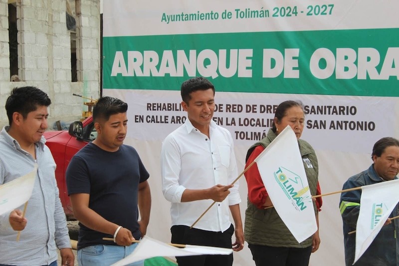 Alejo Sánchez de Santiago fortalece la salud de San Antonio de la Cal con rehabilitación de drenaje sanitario