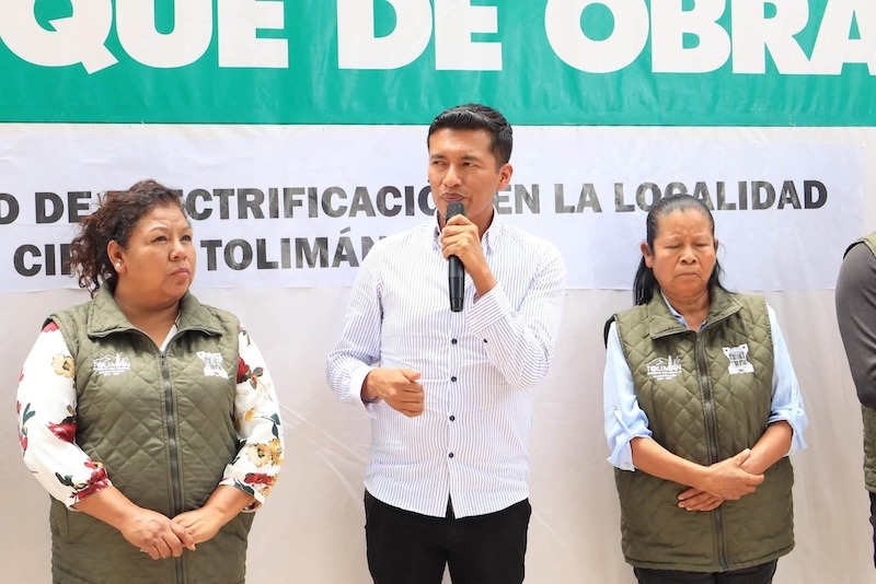 Alejo Sánchez de Santiago inicia ampliación de la red eléctrica en El Ciprés con inversión de mas de 900 mil pesos