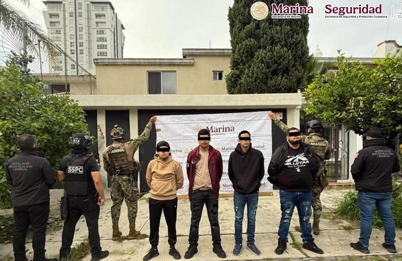 Capturan en Jalisco a seis integrantes de la célula delictiva Los Delta