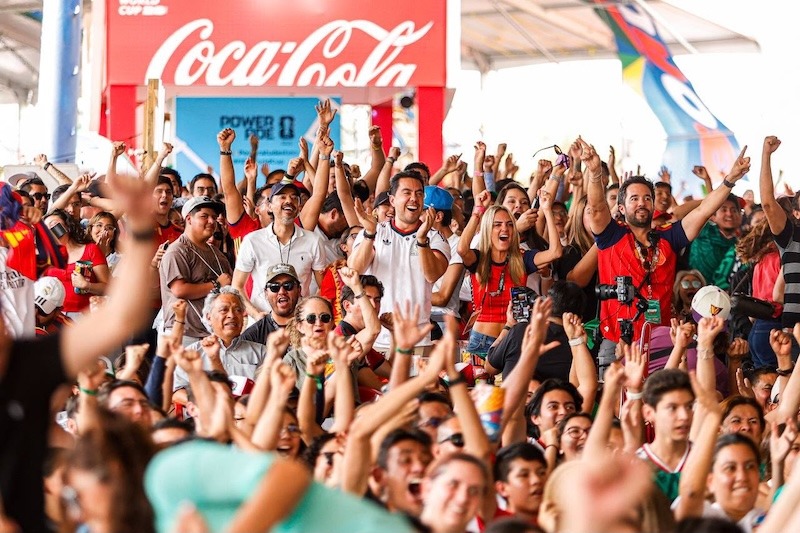 Más de 18 mil aficionados de Querétaro viven la final del Mundial en el MéxicQ Zona Fest