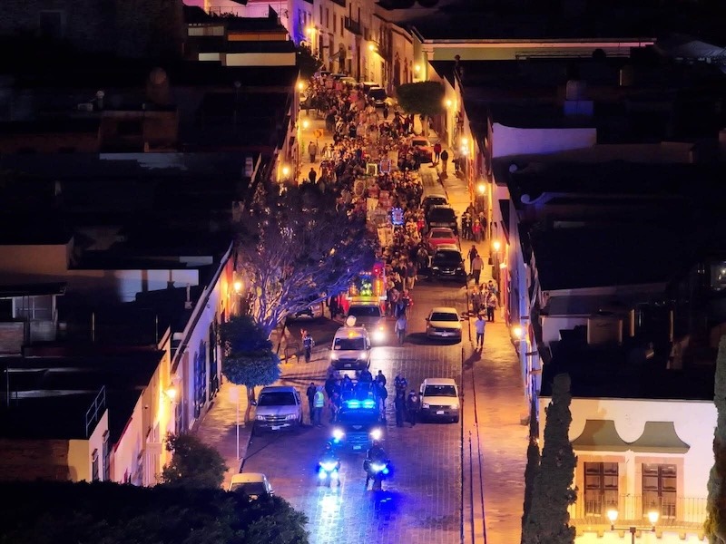 POES mantiene operativo para resguardar a peregrinos rumbo a la Basílica de Guadalupe