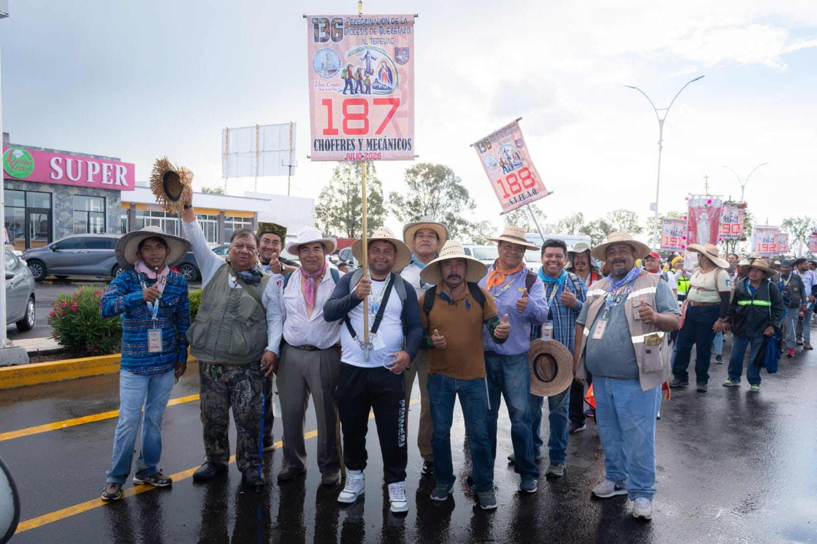 Peregrinación al Tepeyac concluye su paso por Querétaro con saldo blanco