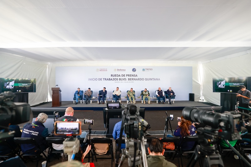 Por obras del Tren México–Querétaro el 11 de julio iniciarán operativos de movilidad restringida en Bernardo Quintana