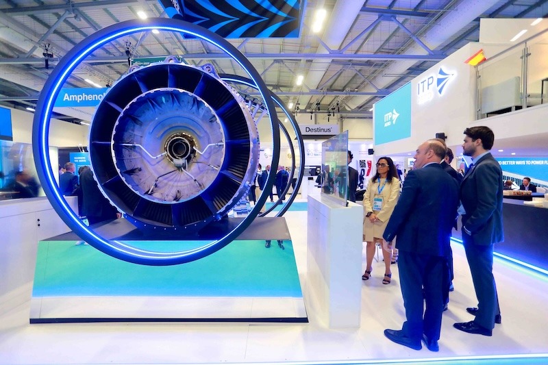 Querétaro busca atraer nuevas inversiones en la Feria Aeroespacial de Farnborough
