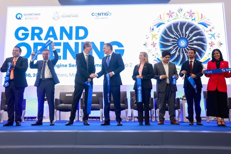SAFRAN invierte 140 millones de dólares en Querétaro para talleres de motores de avión