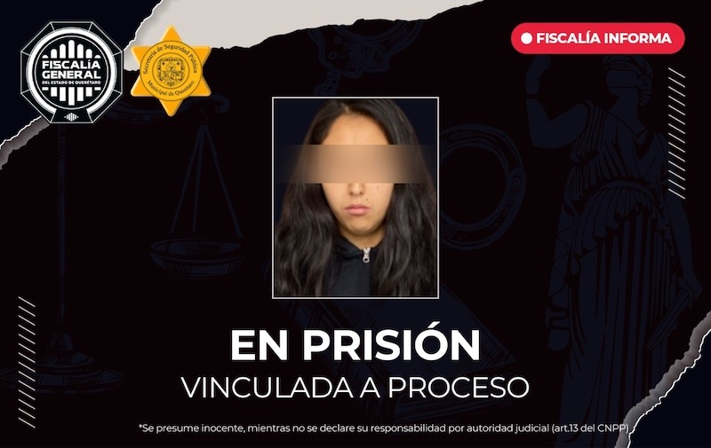 Vinculan a proceso a mujer por robo a tienda departamental en Querétaro