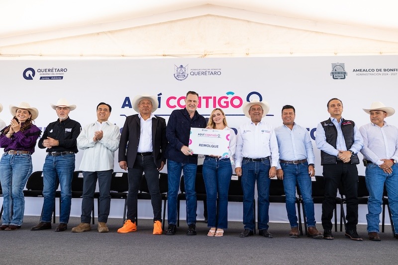Gobierno de Querétaro destina 24.4 millones de pesos al campo; beneficiará a 5 municipios