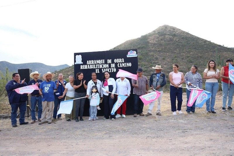 Inicia rehabilitación del camino de acceso a El Saucito, en Peñamiller