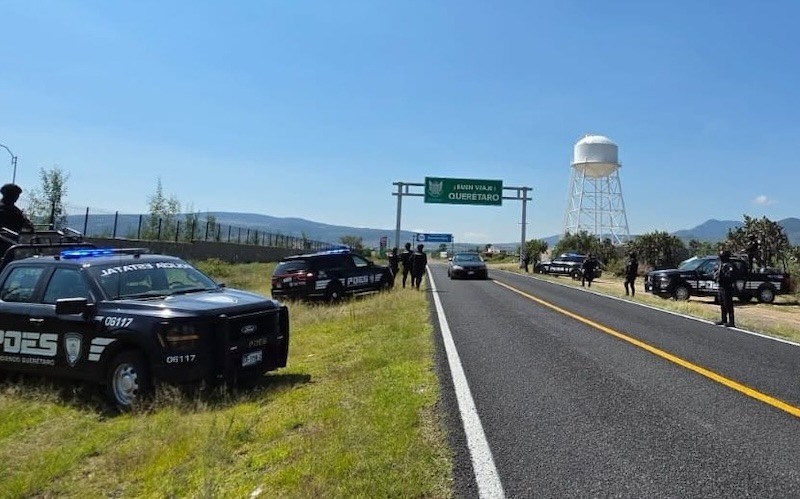 POES blinda fronteras de Querétaro con Guanajuato y Michoacán ante hechos violentos en la región