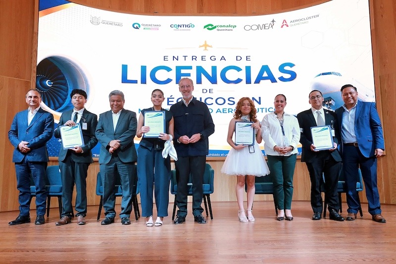 Querétaro fortalece su industria aeronáutica con 31 nuevos técnicos especializados