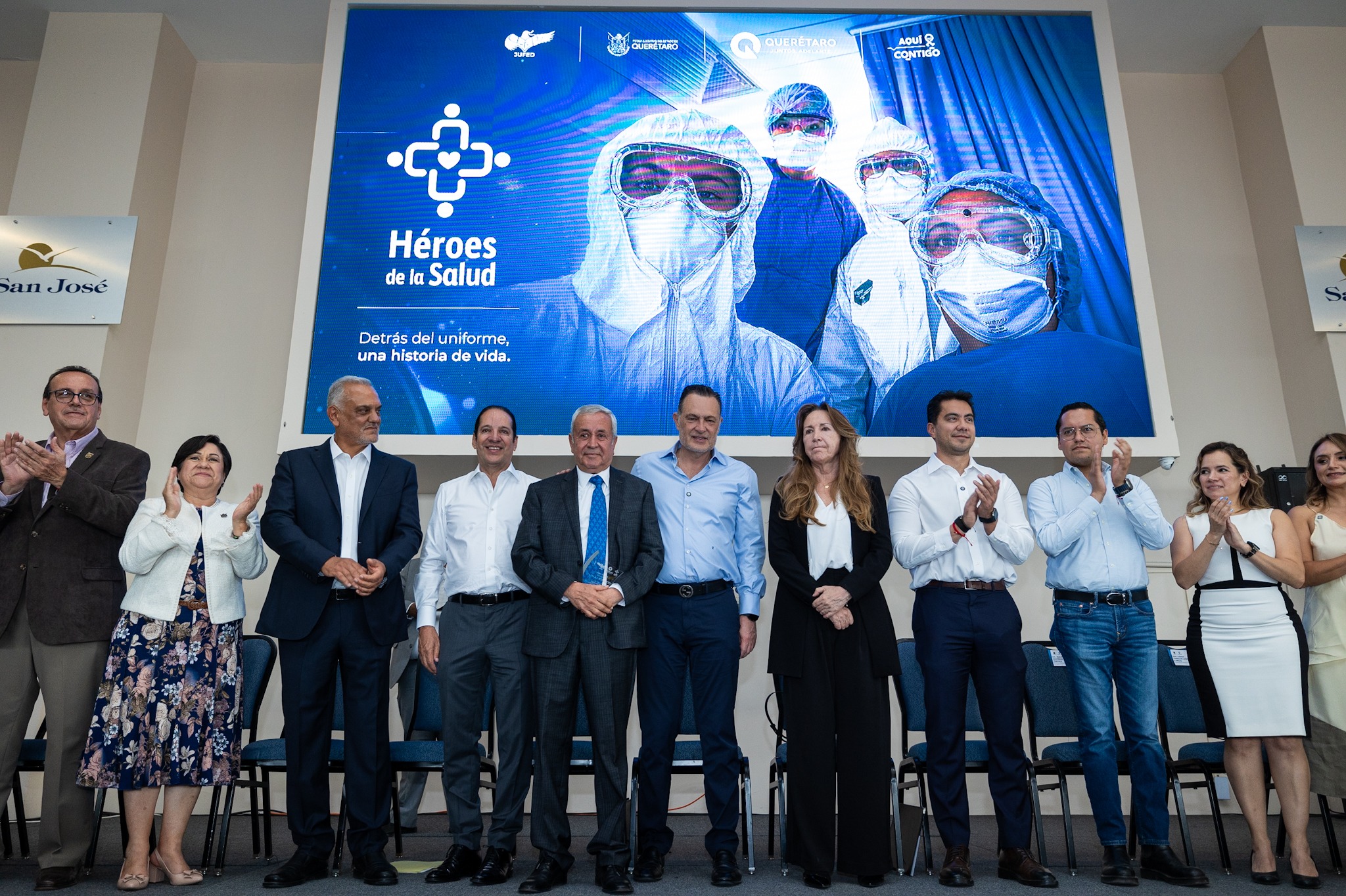 Reconocen en Querétaro a “Héroes de la Salud” por su labor durante la pandemia de COVID-19