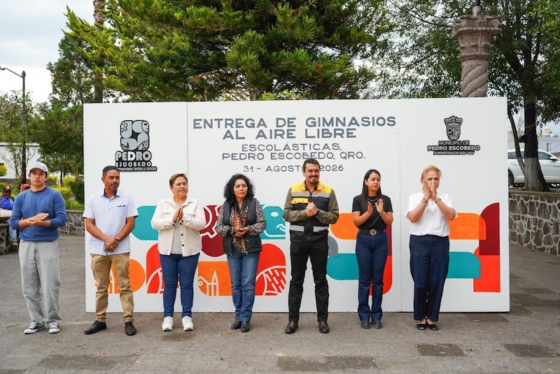 Beto Nava entrega gimnasio al aire libre en Escolásticas; anuncia nueva obra para esta misma semana