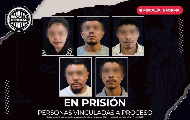 Cinco personas vinculadas a proceso por desaparición de una persona en Landa de Matamoros