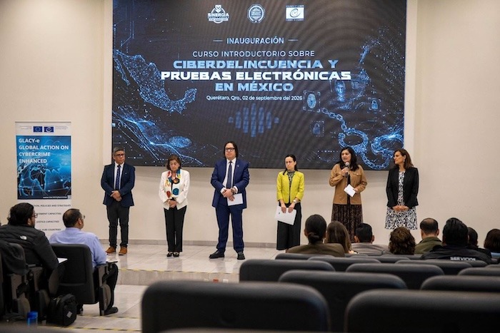 Fiscalía de Querétaro fortalece combate a la ciberdelincuencia con apoyo internacional