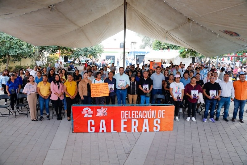 Gaspar Trueba presenta Segundo Informe en Galeras y La Esperanza y anuncia compromisos para su tercer año