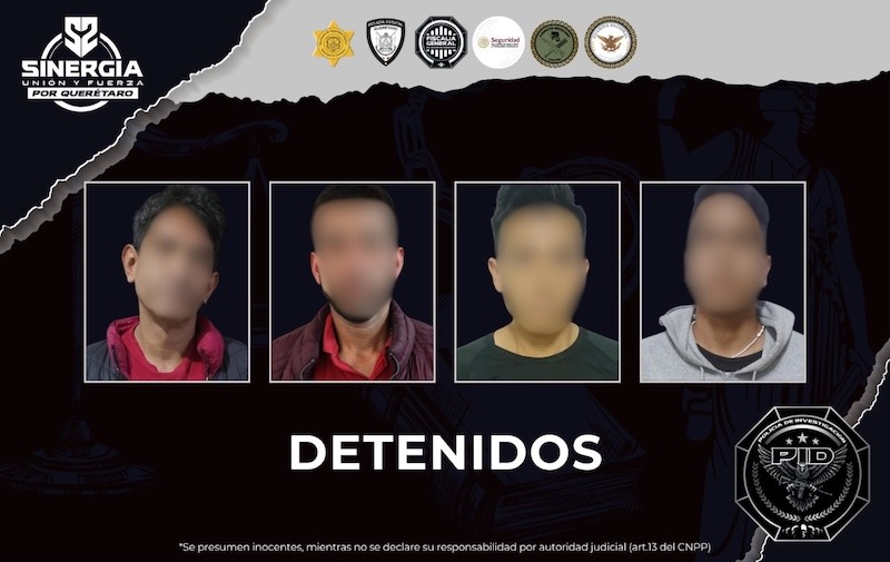 Golpe al narcomenudeo en Peñamiller; hay dos detenidos y presunta metanfetamina asegurada
