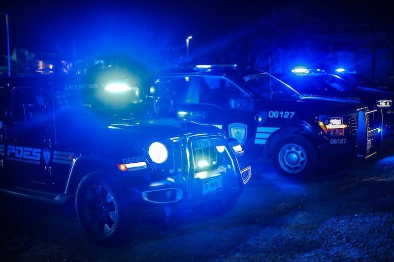 Policías Estatales rescatan con vida a persona privada de la libertad en Pedro Escobedo, tras operativo en Corregidora