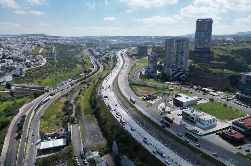 Reducen hasta 50% los tiempos de traslado en Prolongación Constituyentes tras operativo vial; asegura la AMEQ