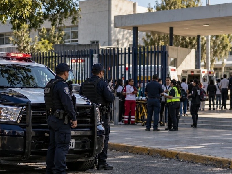 Alumno agrede a cuatro compañeros en secundaria de Querétaro con objetos punzocortantes; USEBEQ colabora con autoridades