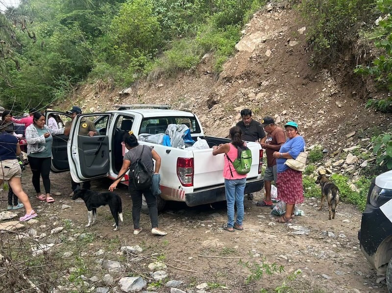Apoyo alimentario llega a comunidades de San Joaquín afectadas por las lluvias