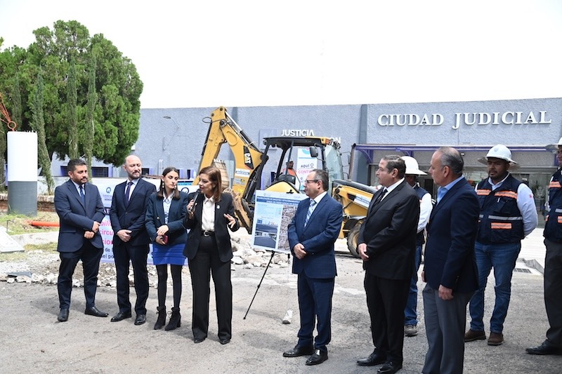 CEI y Poder Judicial Querétaro rehabilitarán vialidades y estacionamiento de juzgados civiles con inversión de 2.4 mdp