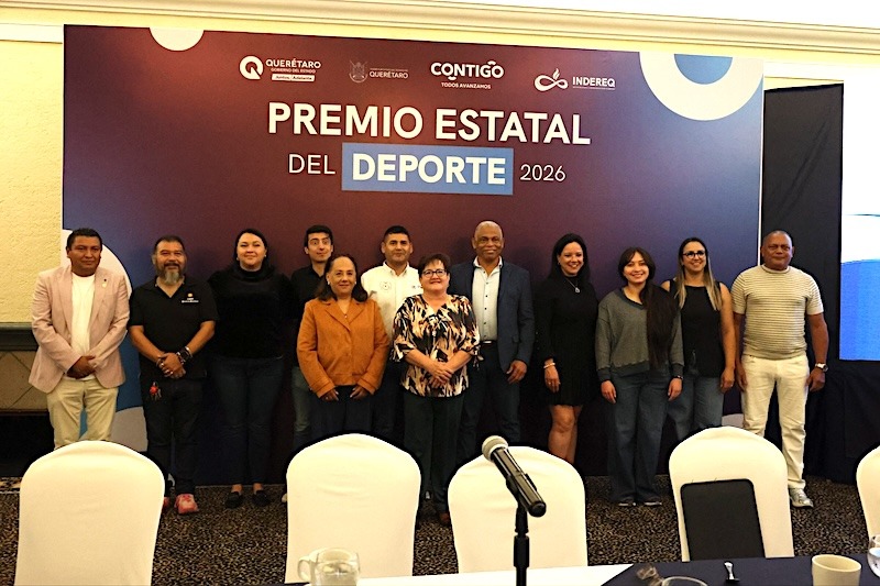 Ellos son los ganadores del Premio Estatal del Deporte Querétaro 2026