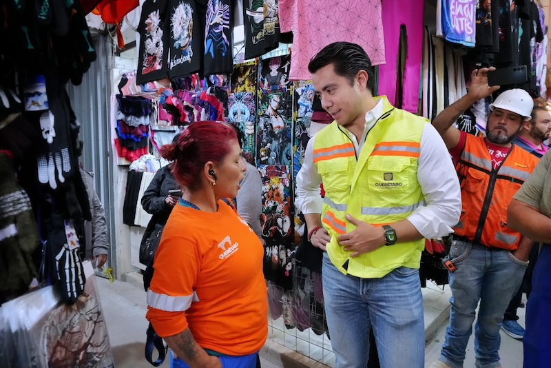 Felifer Macías supervisa rehabilitación integral del Mercado Escobedo tras años de espera