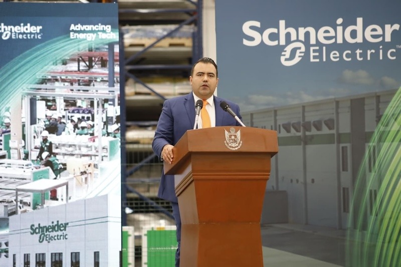 Gaspar Trueba destaca inversión millonaria de Schneider Electric en Colón