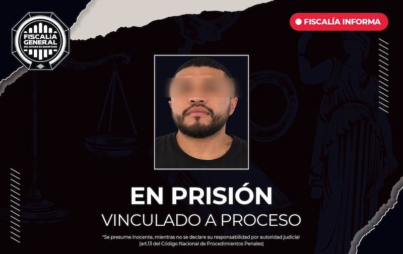 Gilberto “N” queda en prisión por presunto robo a casa habitación en Tolimán