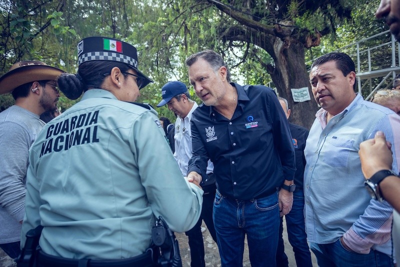 Gobernador Mauricio Kuri coordina apoyos ante afectaciones por lluvias en la Sierra Gorda de Querétaro
