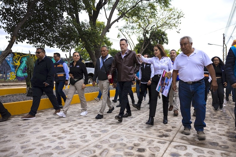 Mauricio Kuri entrega obras de urbanización y nuevo colector pluvial por más de 6 millones de pesos en San Juan del Río