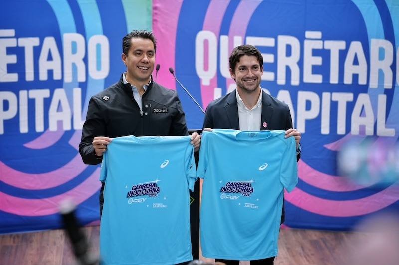 Vuelve la Carrera Nocturna 2026 a Querétaro; 5 mil corredores tomarán las calles del Centro Histórico